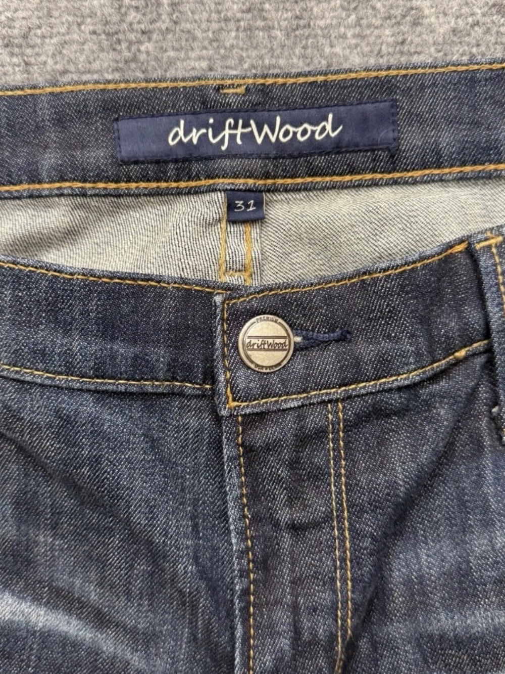 Driftwood Women’s Jeans Embroidered Floral Distress Skinny Jeans Size 31x29 - Picture 6 of 7